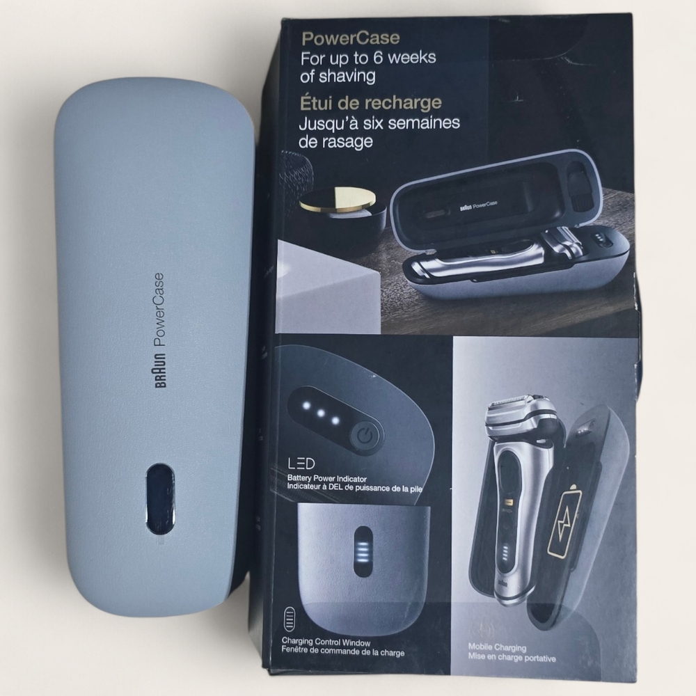 Braun PowerCase Electric Shaver - Gray